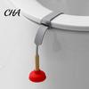 No Drill Toilet Lid Lifter Seat Handle, Silicone Touch Cover Lifter, Clean Bathroom Gadget Easy Installation Reusable Handle for Elderly And Children