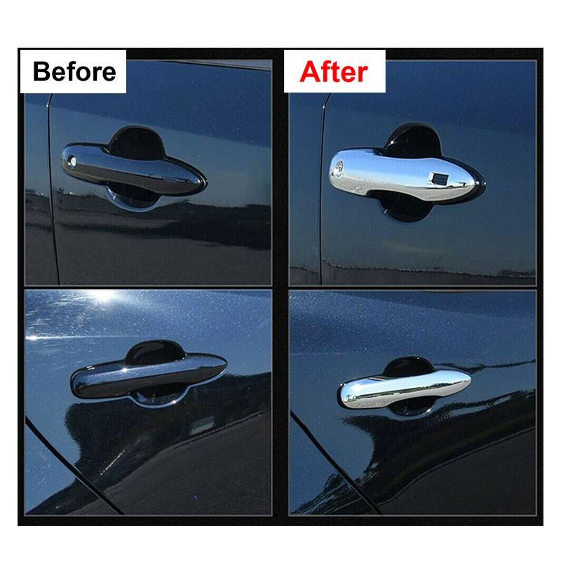 For Toyota Corolla 2020-2024 ABS Chrome Exterior Side Door Handle Cover Trim 4PC
