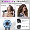 Hair Dryer, 160000 RPM Professional High Speed Ionic Blow Dryer 500 Million Negative Ions & Heat-Control & Low Noise Hairdryer for Faster Drying