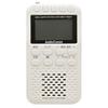 OHM AudioComm N Radio Pocket P500 Pearl White | OHM Electric RAD-P500N-W 03-5698