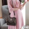 Yogodlns Neue Damen-Handtasche, Luxus-Design, Eimer-Schulter-Crossbody-Tasche, Flip-Check-Druck, große Kapazität, einzelne Schulter-Straddle-Tasche