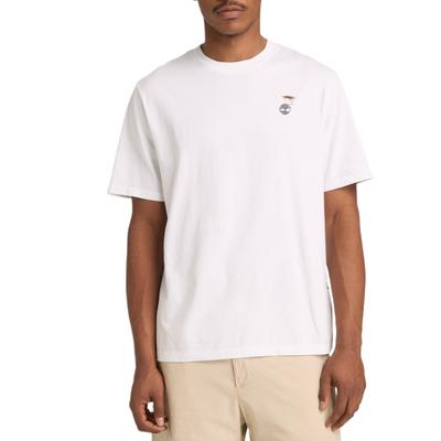 Timberland Camiseta Respirável Estampada Unissex tops TB0A5SN31001