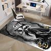 Office Rug Jack Skellington, Sally theme 3D Printed Anti-Slip Rug-Machine Washable for Living Room