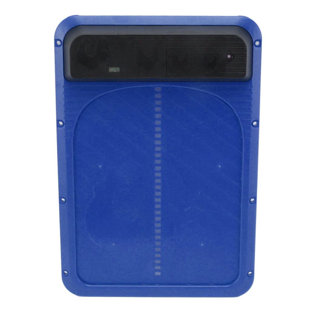 Automatischer Hühnerstalltüröffner Lichtsensor Batteriebetrieben Automatische Hühnertür Blau
