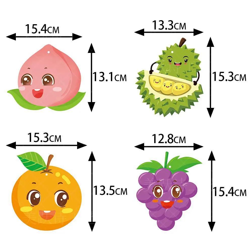Cartoon Fruits Party Hanging Swirls Children Summer Fruit Birthday Banner Aloha Luau Party Pineapple Watermelon Fruit Pendants