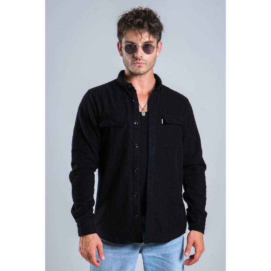 Zimowa koszula drwala zapinana na żelazne guziki, marzec 4145-40253