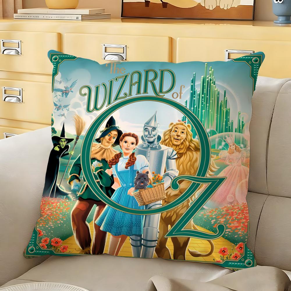 Film The WWizard of OOZ Cushion Cover Soft Durable Reversible Pillow Cover Home Car MultiScene Daily Comfort Pillowcase