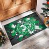 Tappeto Morbido per Pavimento Antiscivolo Hibernian FC Calcio Calcio Modello Tappeto per Interni Tappetino Decorazione Sportiva per Camera da Letto