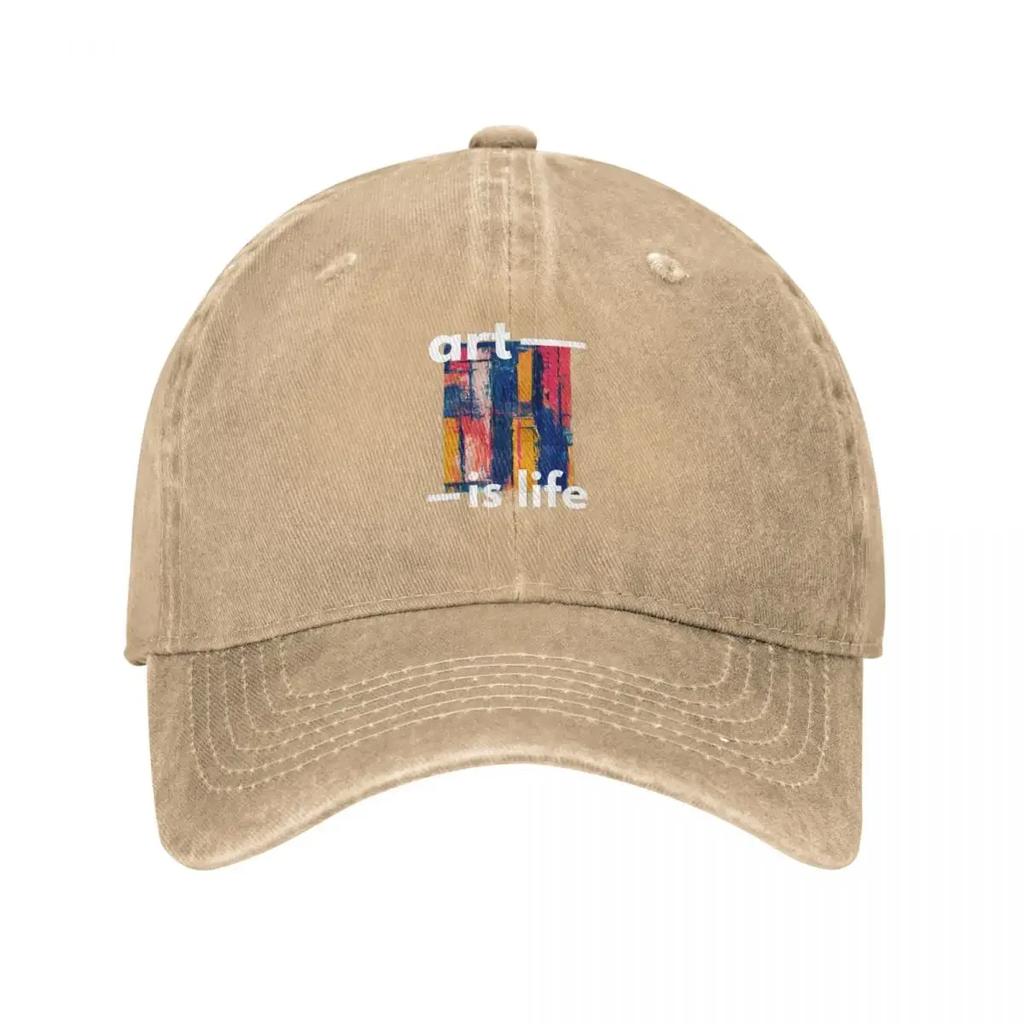 Art is life Baseball Cap Military Tactical Cap Beach Dropshipping birthday Womens Beach Outlet Unisexs