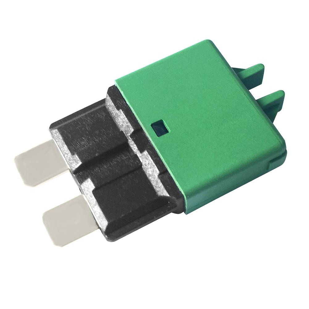 30-1 Pcs Circuit Breaker Blade Fuse Auto Accessories Manual Reset Fuse Adapter Reset for Car Truck Boat Marine 5A - 28V