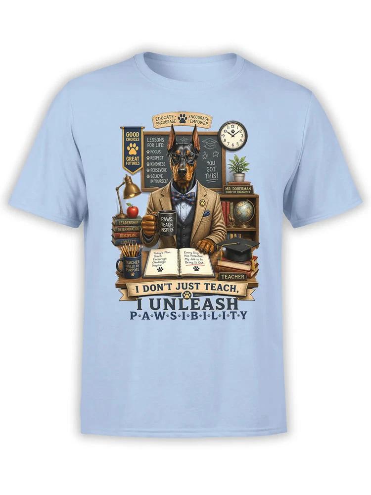 Pawsibility Professor Doberunisex Tshirt Unisex S