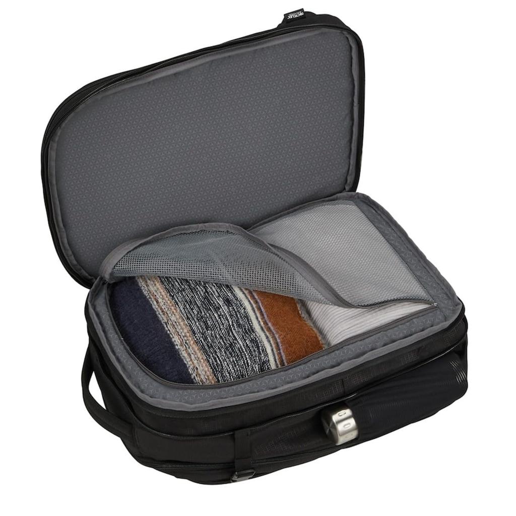 Lauder PC business school large capacity [Samsonite] Backpack, compatible, water-repellent, bag, bag, rucksack, backpack, lightweight, 39.5L (Black)