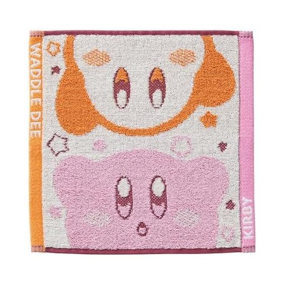 Marushin Mini Towel Nintendo Kirby s Dream Land Chumoku! Character Handkerchief 100% Cotton Antibacterial Odor Resistant Present Gift Birthday