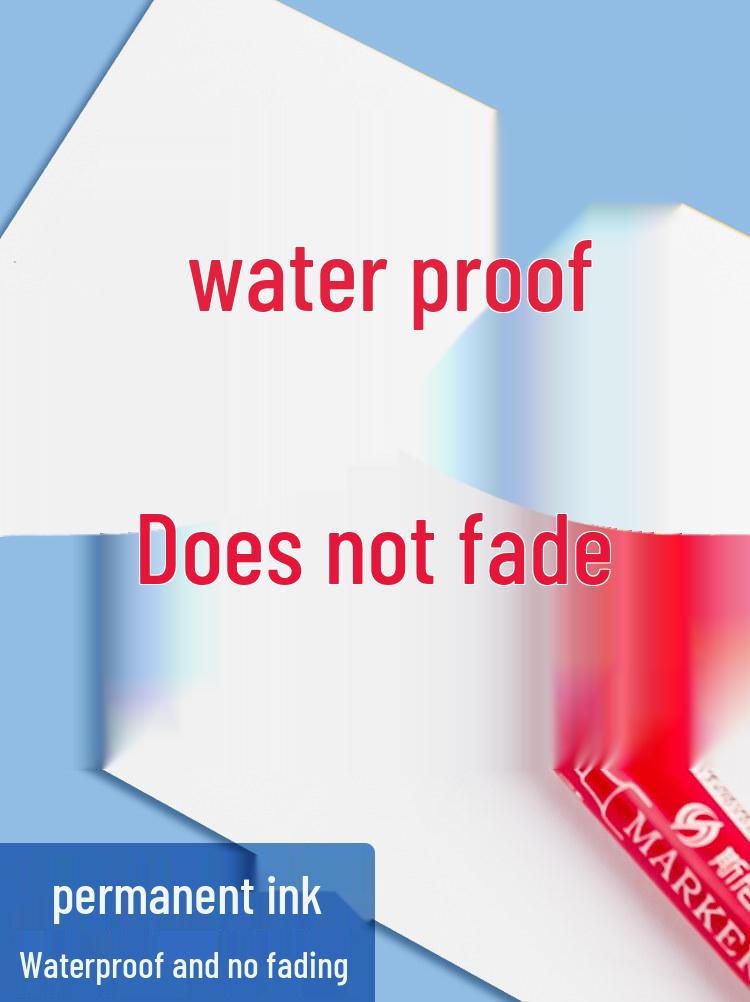 Snell Dual-Tip Oil-Based Marker Pens - 12, 24, 30, 40 Color Sets for Hand-Painted Writing and Posters.