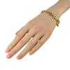 Dior Chain breath Dior Paris bracelet Gold Plated gold unisex Used