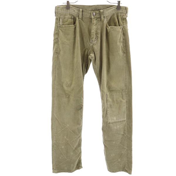 Armani Exchange Corduroy Pants 30 Khaki Men's Used