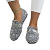 2025 New Vintage Sequined Mary Jane Shoes Women's Plus Size Mary Jane Shoes French-Style Flats