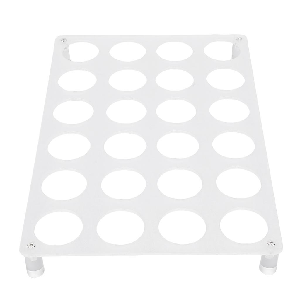 Coffee Pod Holder for 24 Pods Acrylic Clear Coffee Station Capsule Tray for Kitchen Countertop