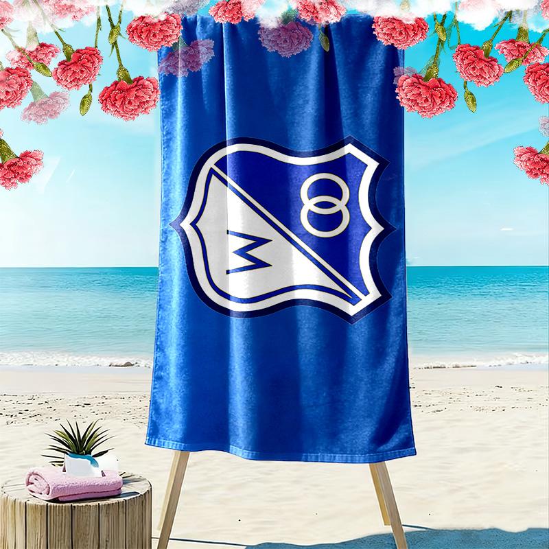Millonarios FC Print Beach Towel, Large Soft Quick Dry Towel for Beach Camping Swimming
