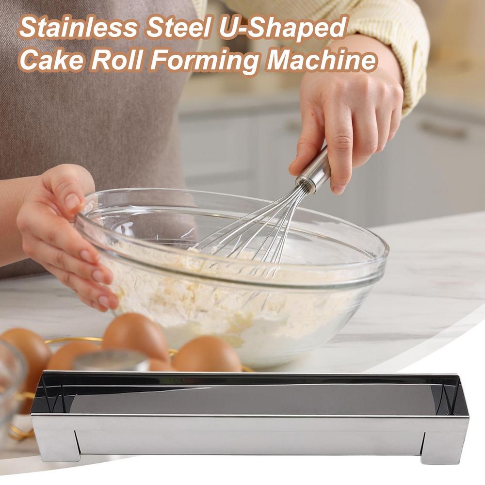 Bread Baking Pan U-Shape Toast Box Stainless Steel Cake Mold Heat Resistant Baking Bread Loaf Pan Cake Roll Forming Machine For