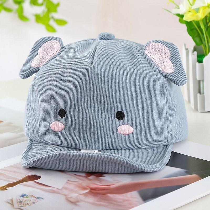 Kids Corduroy Beret Hat Autumn Winter Boys Stylish Newsboy Cap Girls Personalized Duckbill Hat Baby Warm Headwear