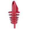 BILLY - Plastic Pourer for 0.5 To 1.5 Liter Bottles - Red - with 5 Slats
