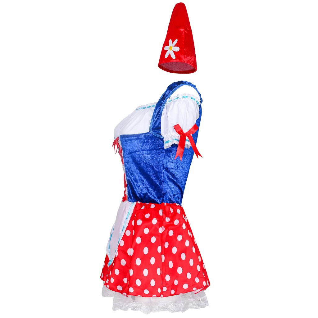 One Item 2025, Beer Dress, Uniform, Adult, Women's Oktoberfest Costume