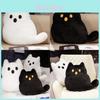 Whimsical Cartoon-inspired Cloud Ghost Plush Pillow Toy For Kids Halloween Gift