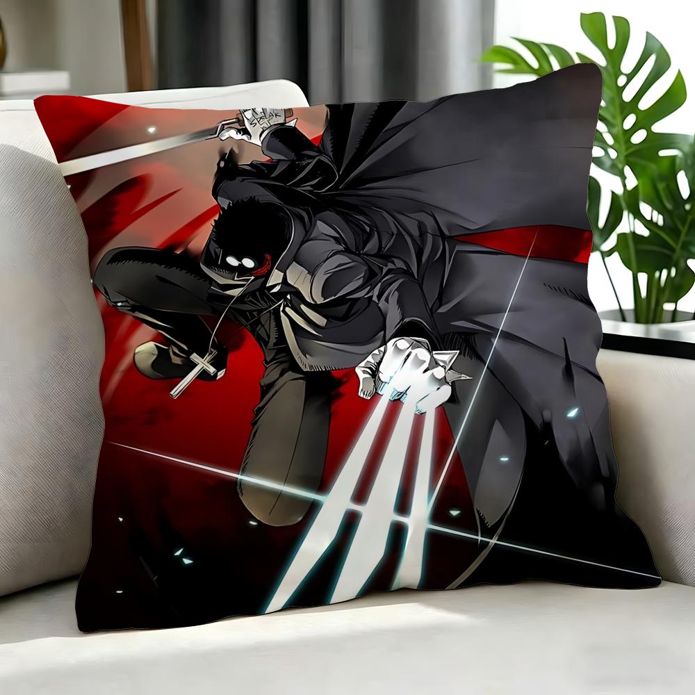 anime Hellsing Cushion Cover Cushion Cover Set Pcs x x x Pillowcase Decorative Sofa Home Decor