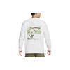 Nike ACG T Shirts Men's White Crew Neck Moderate Straight Fit FQ3728-121