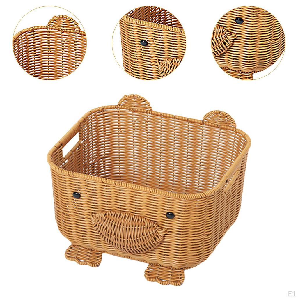 Bear Basket for Organizing Kitchen Items, Ideal Bread and Pastry Presentation