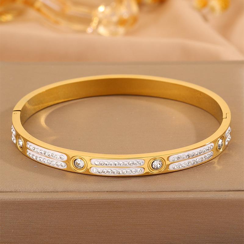 Double Row Baby's Breath Light Luxury Women's 7 Niche 7 High-end Bracelet