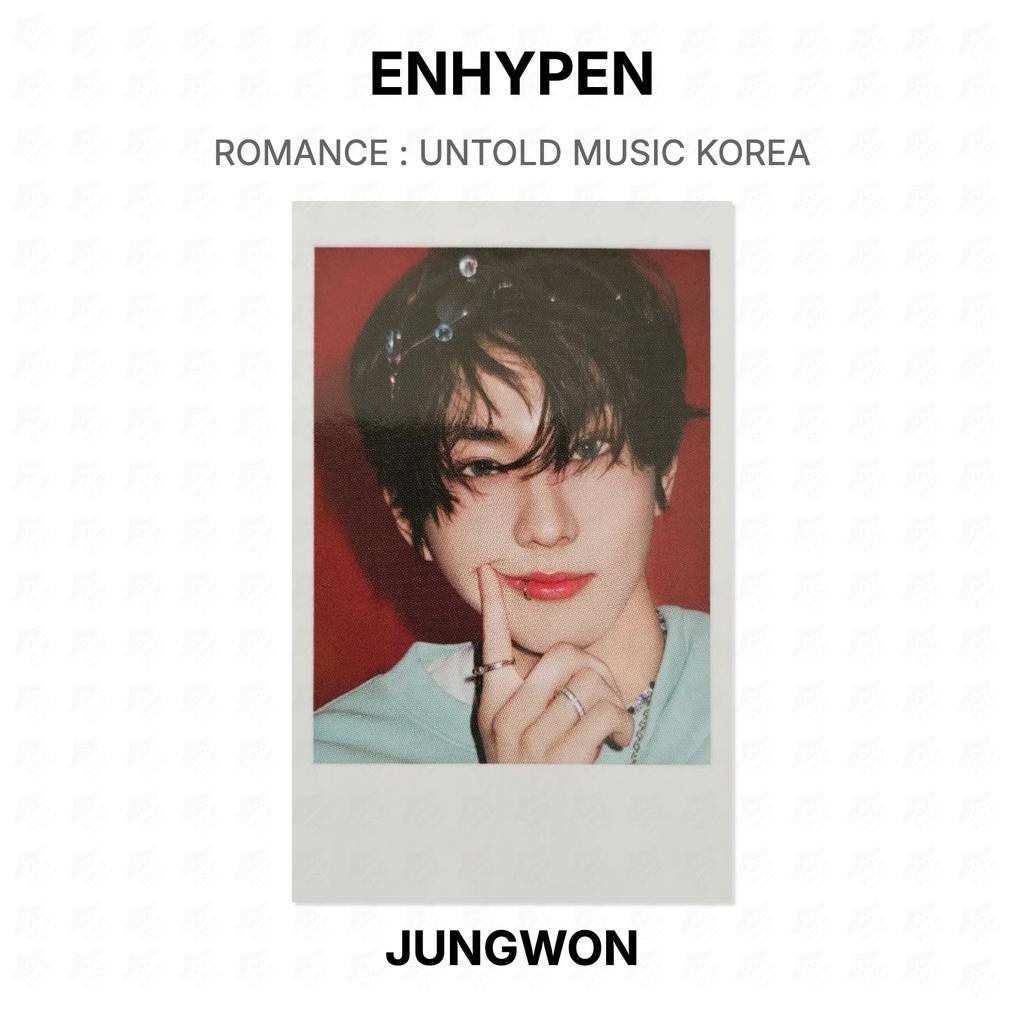 ENHYPEN ROMANCE : UNTOLD MUSIC KOREA Official Photocard