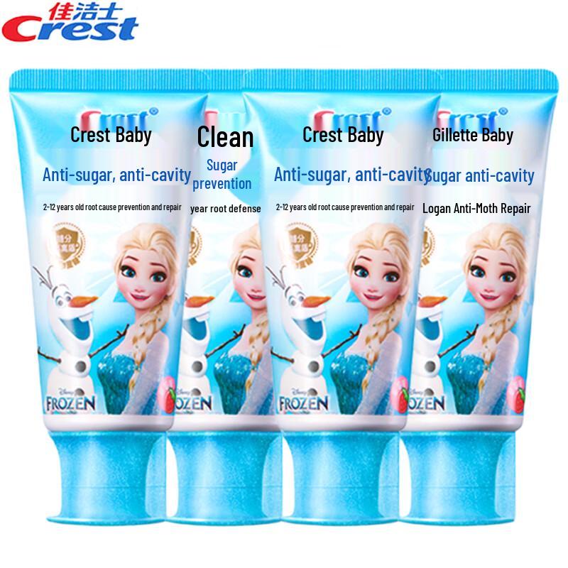 

Crest Kids Anti-Cavity Deep Clean & Whitening Toothpaste - Frozen (4x60g)