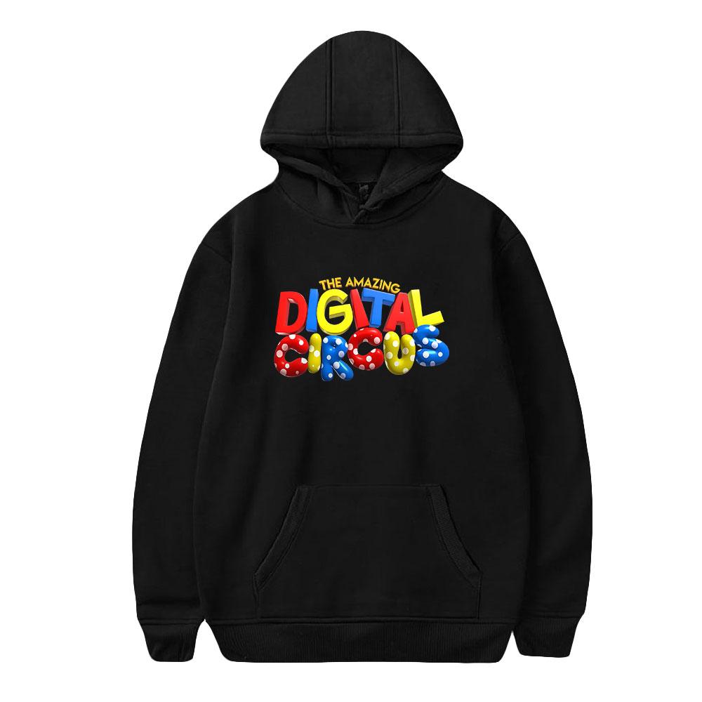 Mens Womens Hoodie The Amazing Digital Circus Hoodies Anime Streetwear Casual Printed Hooded Pullover Sweatshirts