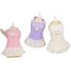 Summer New Small Fresh Floral Suspender Princess Dress Light and Breathable Small Pet Cat and Dog General Pet Clothes