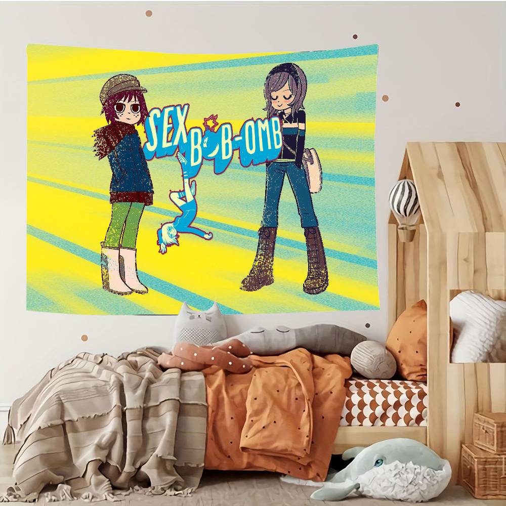 Bryan Lee OMalley Tapestry Customizable Tapestries Of Various Styleswall Hangings Celebrity Photo Printingwall Hangings
