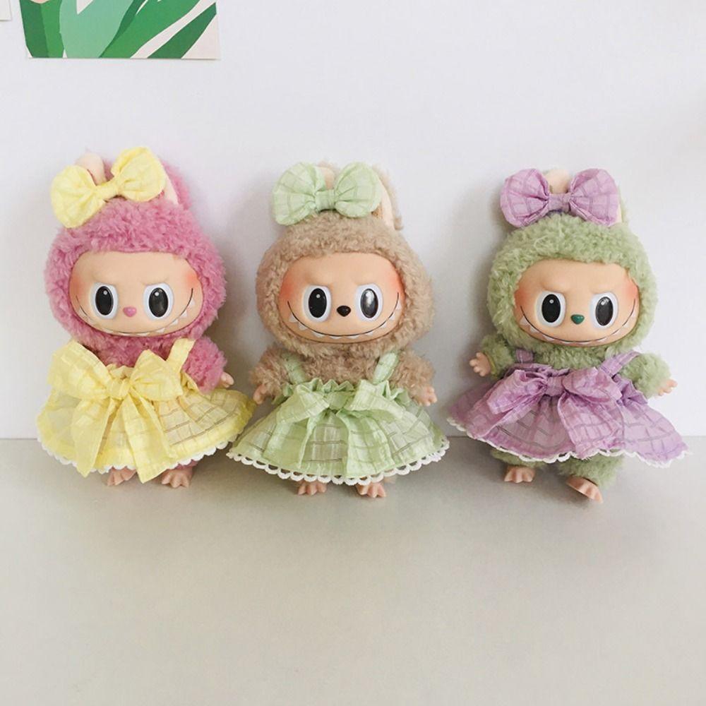 

1 set Camisole Skirt 15cm Cotton Doll s Clothes Toy Accessories Plush Dolls Clothes Children Gift Style 1
