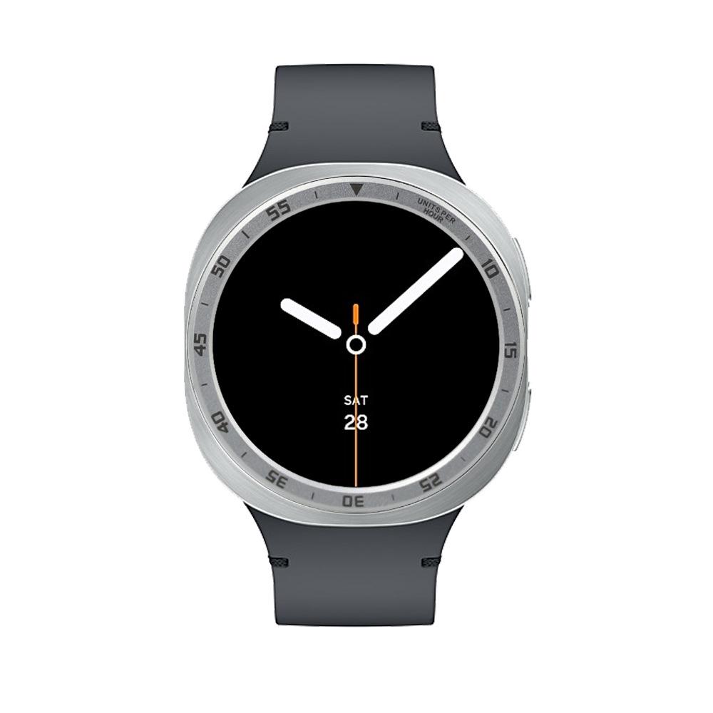Samsung Galaxy Watch8 Bezel z brylantami dla S3: Metalowy pierścień do 42mm, 46mm, 40mm, 44mm.
