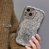 Epoxy Sequin Electroplating Mobile Phone Case Is Suitable For Iphone16Promax Lens All-Inclusive Anti-Drop Apple 17 Women