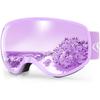 Findway Ski Snow Glasses Snowboard OTG Wide Baseball for Boys and Girls Ages UV400 Lightweight and Impact Perfect for Winter Mountain and Skiing Kids'