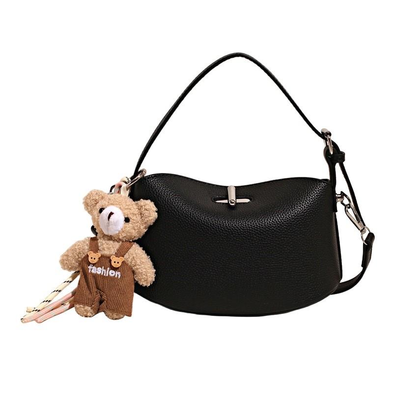 Pu Material Crossbody Bag For Women With Zipper Closure And Cell Phone Pocket For Daily Use