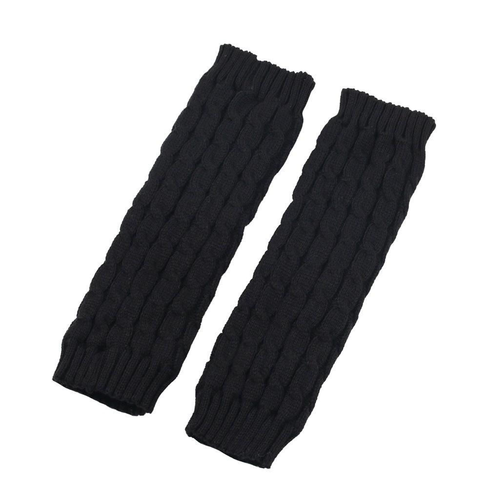 Foot Cover Fleece Leg Warmers Thickened Knitted Leg Coverings Winter Leg Warmers  Streetwear