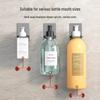 No-Drill Wall-Mounted Aluminum Bathroom Shelf