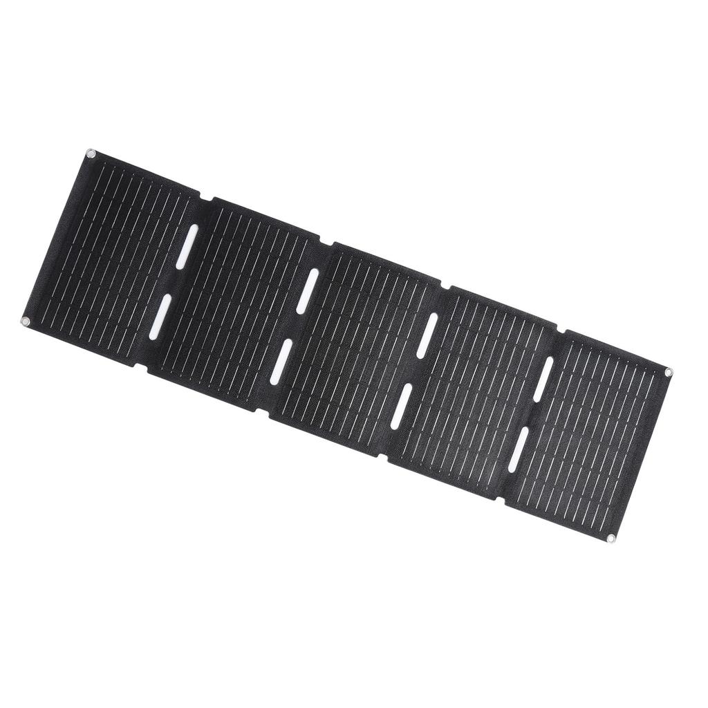 Foldable Solar Panel ETFE Waterproof Fast Charging PD Dual Output USB Monocrystalline Silicon Solar