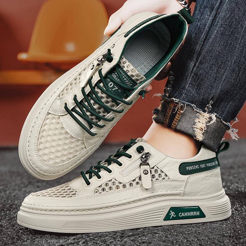 CYYTL Shoes For Men Summer Mesh Sneakers Casual Breathable Outdoor Running Tennis Platform Sports Hiking Luxury Designer Loafers