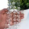 Crystal Bead Chain Wedding Venue Ceiling Decoration