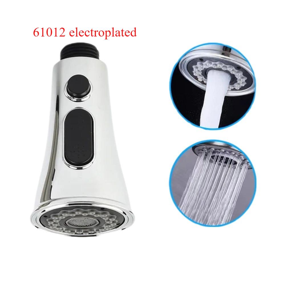 1PCKitchen Pull Out Faucet Sprayer Nozzle Sprayer ABS Durable Water Saving Shower Spray Head Bathroom Basin Sink Tap Replacement