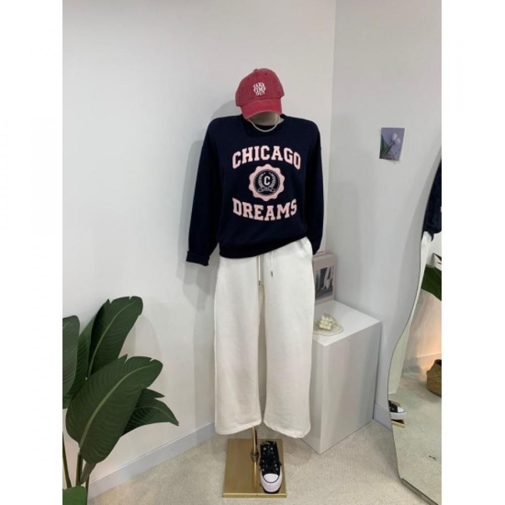 C S In The Room Women Dian Side pIntuCk Cut lIne Wide pantS 3Color