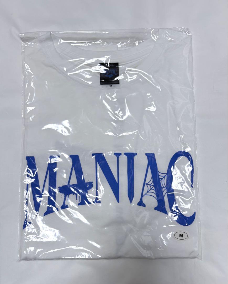 

[Б/У] Футболка Stray Kids MANIAC, Средний размер, Белая